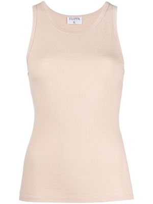 Filippa K fine ribbed tank top - Neutrals