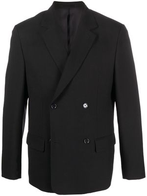Filippa K Fred double-breasted button jacket - Black