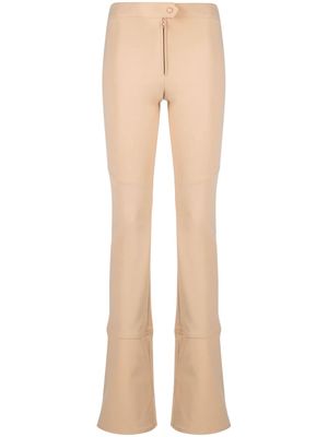 Filippa K high-waist flared trousers - Neutrals