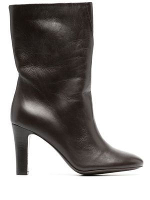 Filippa K Imara 85mm heel leather boots - Brown