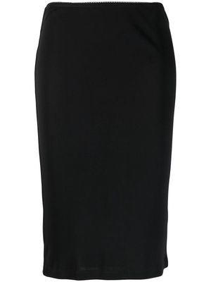 Filippa K jersey-knit pencil skirt - Black