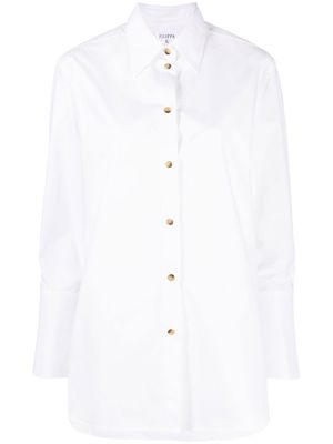 Filippa K Joelle organic-cotton long-sleeve shirt - White