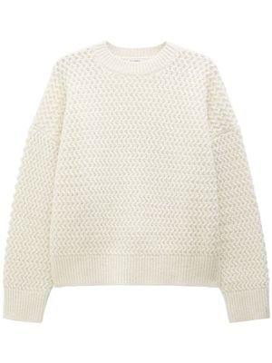 Filippa K knitted drop-shoulder wool jumper - Neutrals