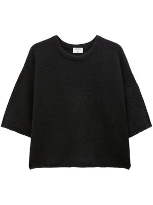 Filippa K knitted wide-sleeve T-shirt - Black