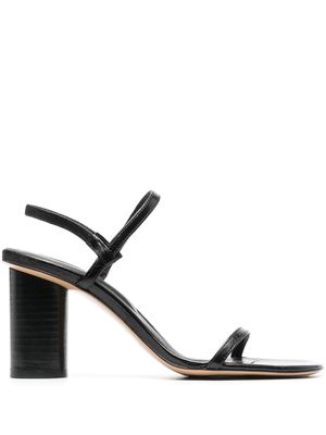 Filippa K Livia 88mm block heel sandals - Black