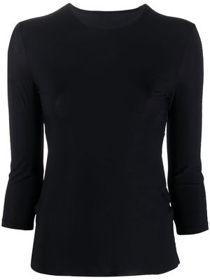 Filippa K long-sleeved stretch T-shirt - Black