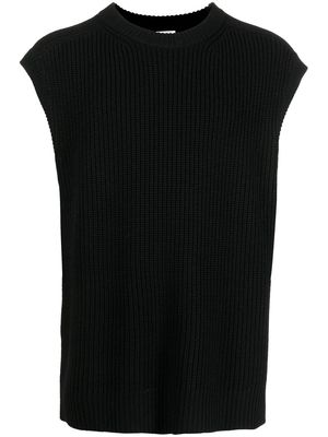 Filippa K M. Alexander wool vest - Black