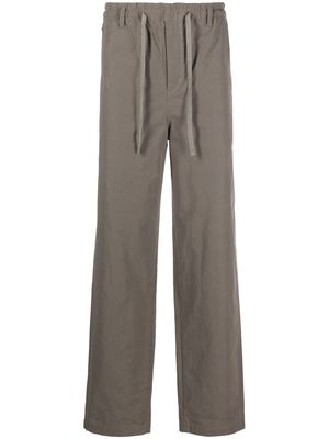 Filippa K M. Harvey drawstring-waist straight trousers - Grey