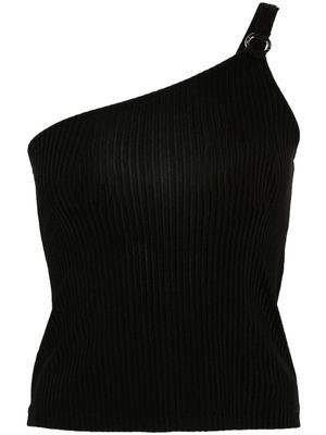 Filippa K one-shoulder ribbed top - Black