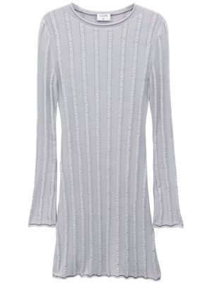 Filippa K organic-cotton mini dress - Grey