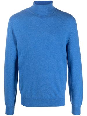 Filippa K recycled wool roll neck jumper - Blue