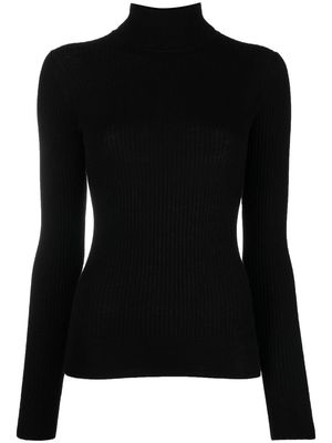 Filippa K ribbed-knit roll-neck jumper - Black