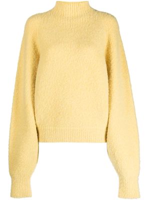 Filippa K roll-neck brushed wool jumper - Yellow