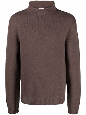 Filippa K roll-neck knit jumper - Brown