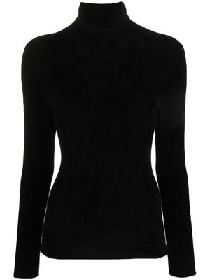 Filippa K roll-neck long-sleeve knitted top - Black
