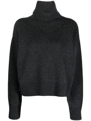 Filippa K roll-neck recycled-wool jumper - Grey
