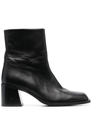 Filippa K side-zip 70mm ankle boots - Black