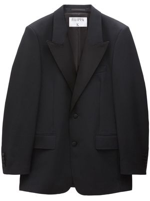 Filippa K single-breasted merino-wool blazer - Black