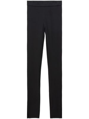 Filippa K split-cuffs logo-waistband leggings - Black
