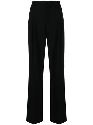 Filippa K straight-leg pleated trousers - Black