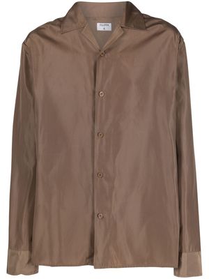 Filippa K tech long sleeve shirt - Brown