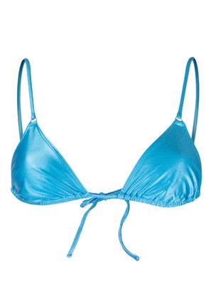 Filippa K triangle-shape swimwear top - Blue