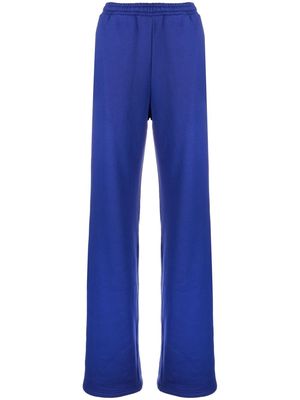 Filippa K wide organic-cotton sweatpants - Blue
