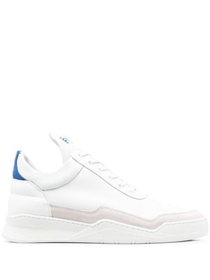 Filling Pieces low-top leather sneakers - White