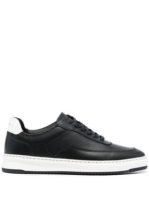Filling Pieces panelled design low-top sneakers - Black