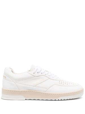 Filling Pieces perforated low-top sneakers - White