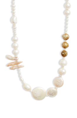Filosophy Celestine Freshwater Pearl Necklace in Natural