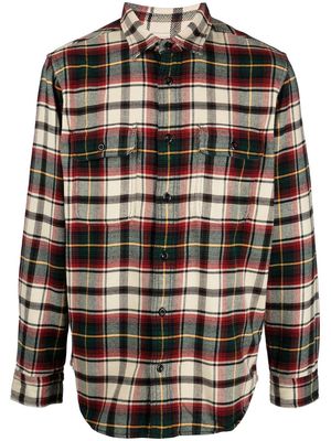 Filson check-pattern flannel shirt - Neutrals