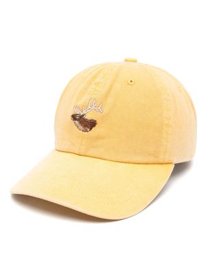 Filson Low Profile embroidered-motif baseball cap - Yellow