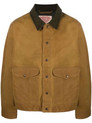 Filson padded cotton shirt jacket - Brown
