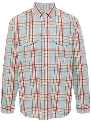 Filson plaid-check cotton shirt - Blue