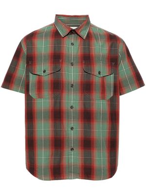 Filson plaid-check cotton shirt - Green