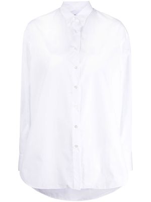 Finamore 1925 Napoli button-down cotton shirt - White