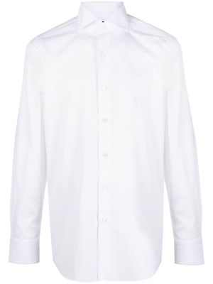 Finamore 1925 Napoli button-up cotton shirt - White