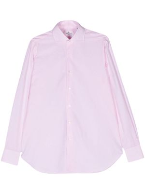 Finamore 1925 Napoli classic-collar cotton shirt - Pink