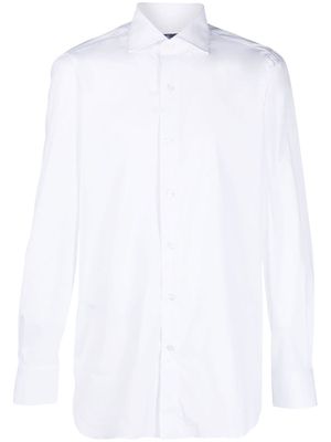 Finamore 1925 Napoli cotton button-up shirt - White