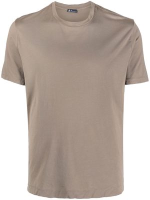 Finamore 1925 Napoli crew neck short-sleeved T-shirt - Brown