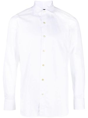 Finamore 1925 Napoli Napoli long-sleeve cotton shirt - White