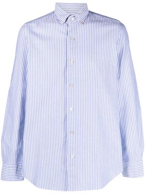 Finamore 1925 Napoli Tokyo striped cotton shirt - Blue