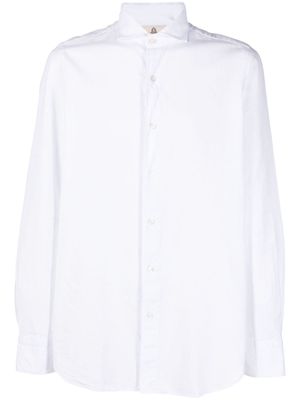 Finamore 1925 Napoli wingtip-collar button-up shirt - White