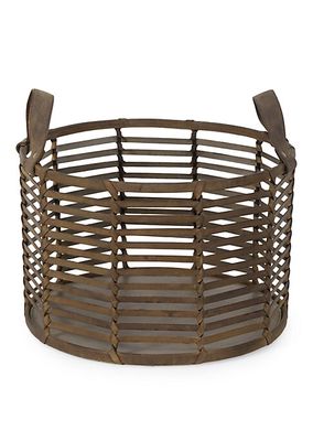 Finn Leather Basket