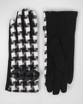 Fiona Buffalo Plaid Gloves