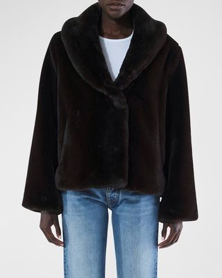 Fiona Plant-Based Koba Fur Coat