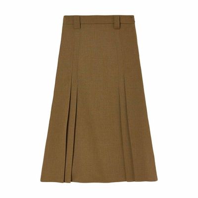Fiordo skirt in stretch cool wool
