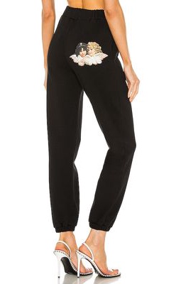 FIORUCCI Angels Patch Jogger in Black