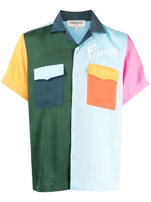 Fiorucci colour-block short-sleeve shirt - Multicolour